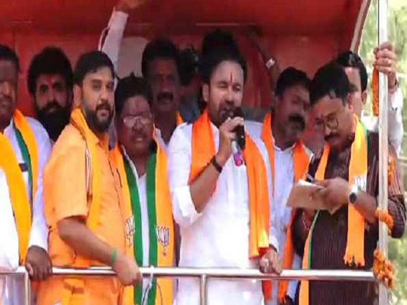Kishan Reddy claims that Prime Minister Modi’s leadership has the backing of the country.