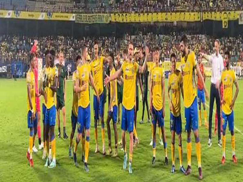 In the ISL, Kerala Blasters FC defeated FC Goa 4-2.