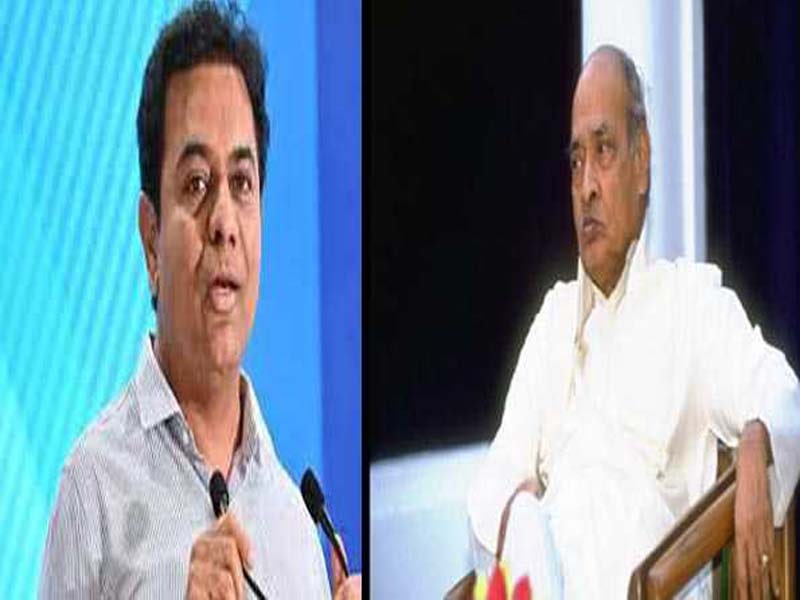 KTR is pleased that former PM Narasimha Rao has been awarded the Bharat Ratna.