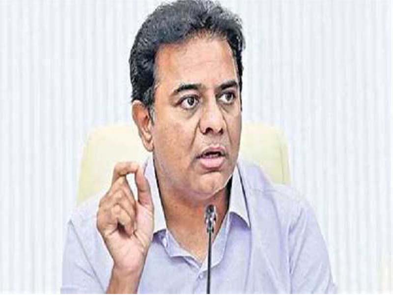 KTR calls the Telangana government’s budget inadequate.