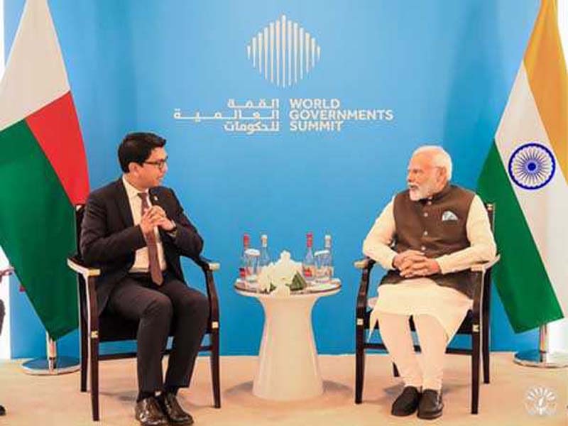 Malaga President and PM Modi talk about bilateral relations