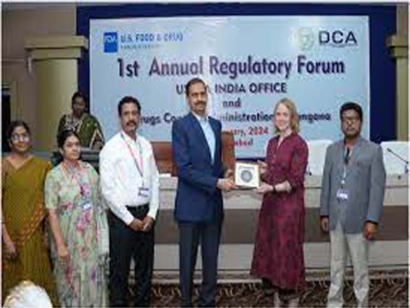 One of the states that DCA Telangana is qualified to participate in USFDA inspections