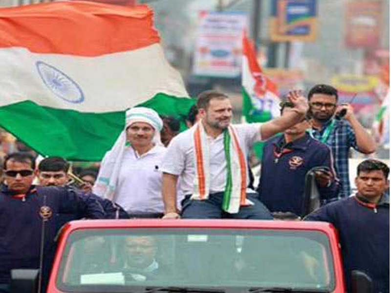 In Malda, Rahul starts his yatra, and CPI (M) members accompany the Cong leader