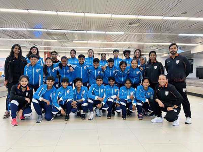 The India team travels to Dhaka to compete in the U19 SAFF Women’s Championship.