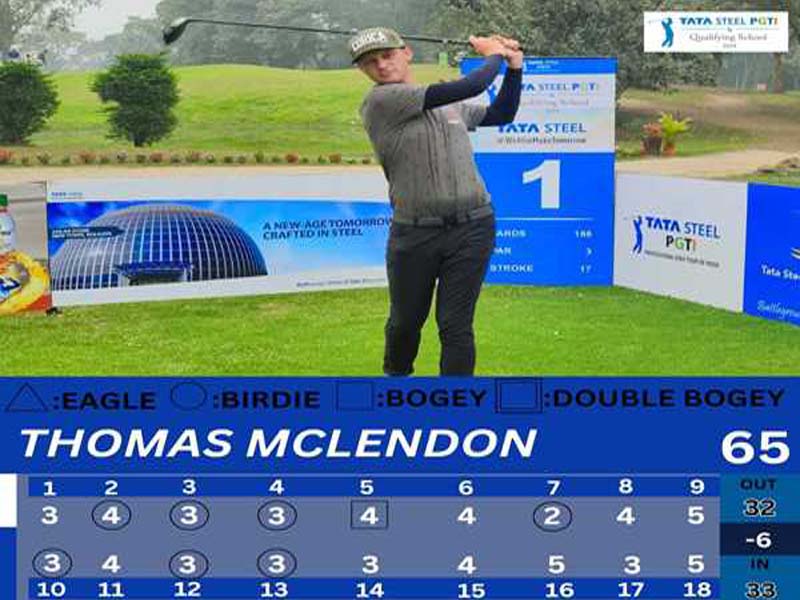 At Pre-Qualifying II, American Thomas McLendon wins, and 19 players advance to the final round.