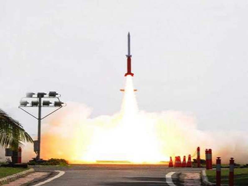 To commemorate PM laying the cornerstone for the second spaceport, ISRO launches Sounding Rocket Rohini from Kulasekarapattinam.