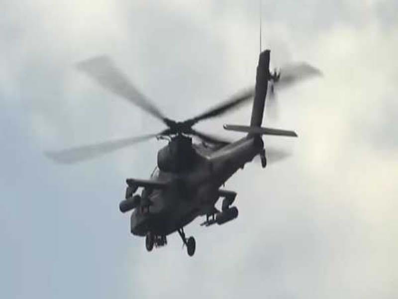 In Colorado, a military chopper crash left two US soldiers injured.