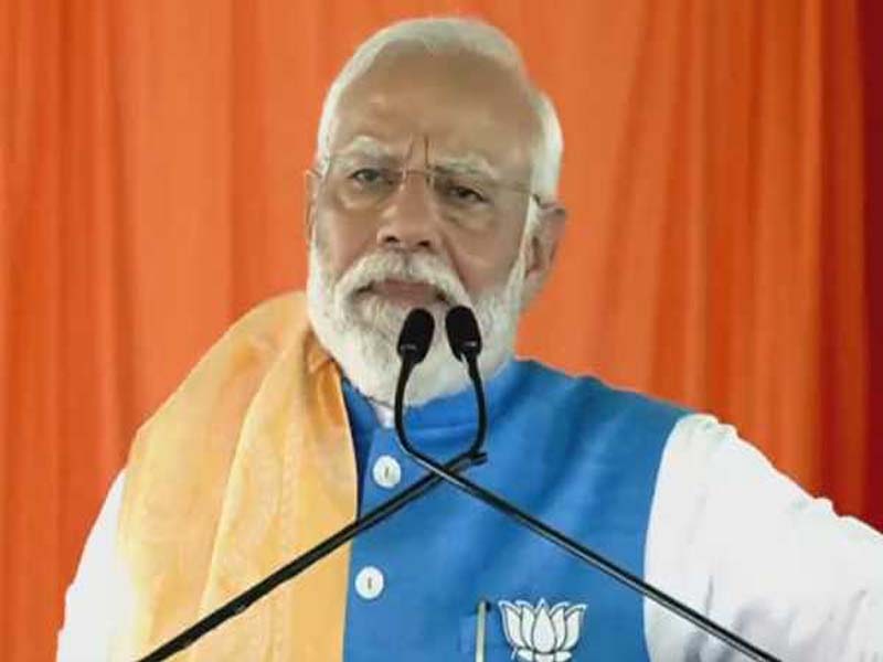 Telangana residents want the BJP to win a third term at the center: PM Modi