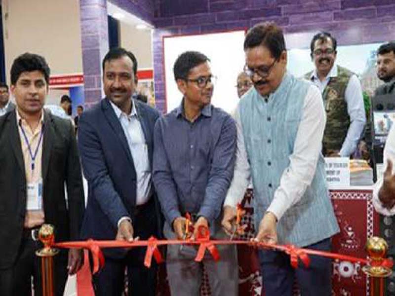 Maharashtra Tourism opens a booth at the Chennai Tourism and Travel Expo.
