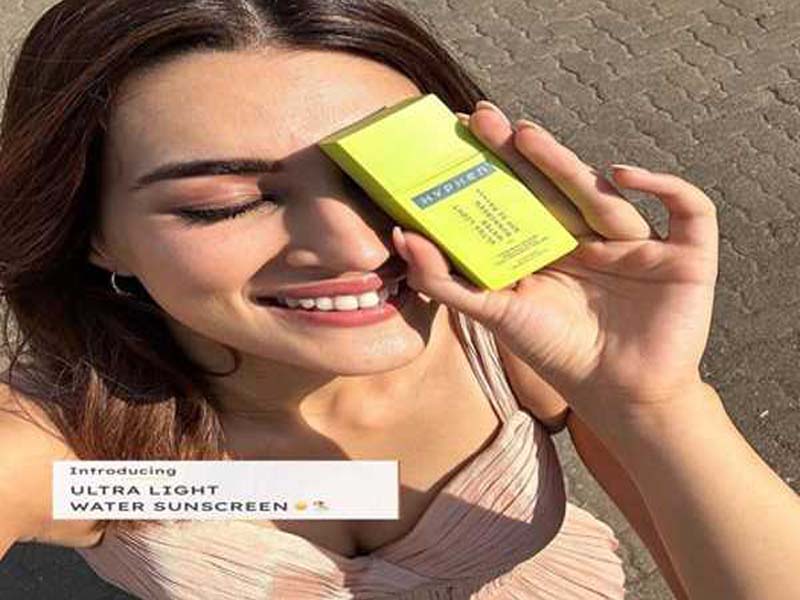Ultra Light Water Sunscreen is unveiled by Kriti Sanon’s HYPHEN.