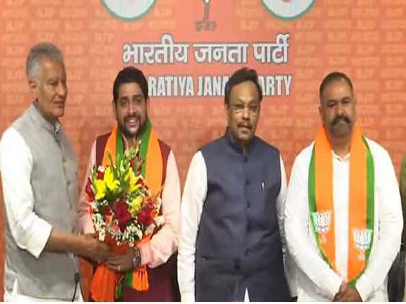 Sushil Kumar Rinku, the AAP’s Jalandhar LS MP, has joined the BJP