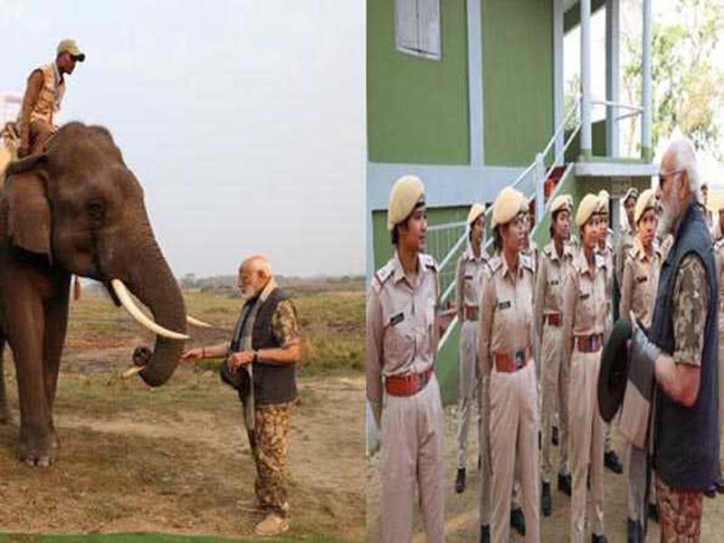 PM Modi travels to Assam’s Kaziranga National Park