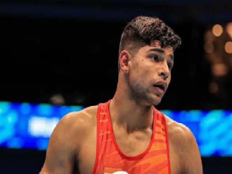 Nishant advances in boxing toward his Paris 2024 quota.