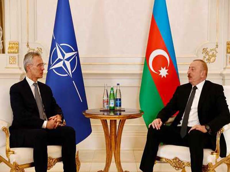 The Secretary General of NATO urges Azerbaijan to support Ukraine more