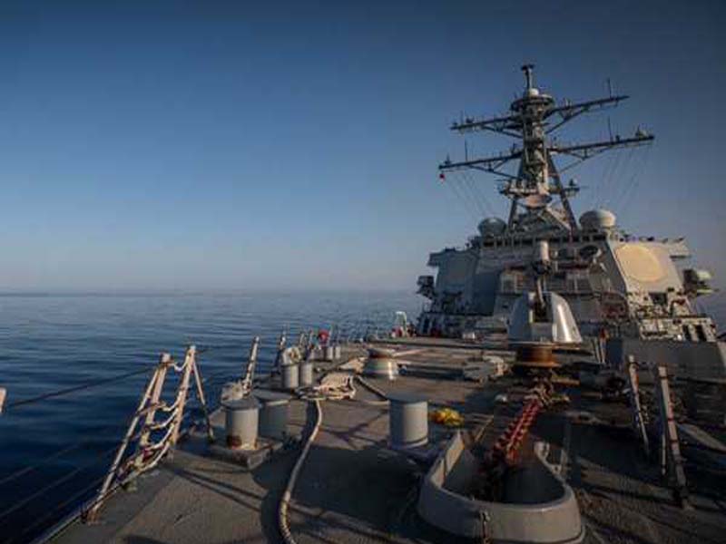 Ten airstrikes are launched against the Houthis at Yemen’s Red Sea port by the US-British alliance.