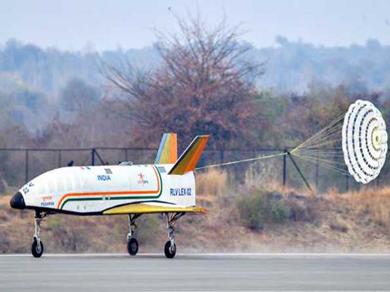 Landing an RLV named after the spaceship ‘Pushpak’, ISRO does it with success.