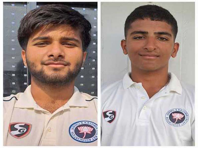 Hatim and Kamaksh of the JKCA will go to the BCCI U-19 Elite Camp.