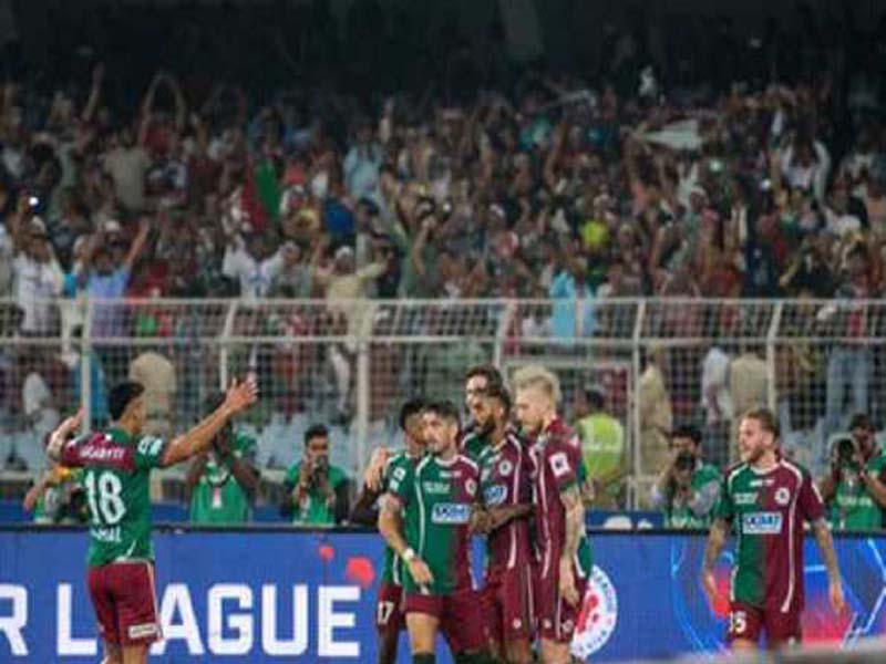 The Mohun Bagan Super Giants win the ISL Kolkata Derby.