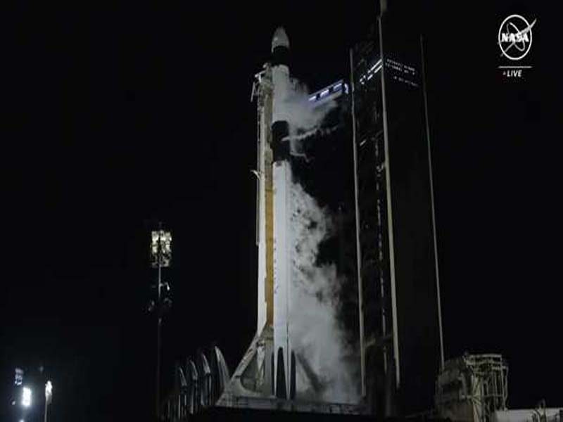 crewed Falcon 9 booster Florida saw the launch of the Dragon spacecraft to the International Space Station.