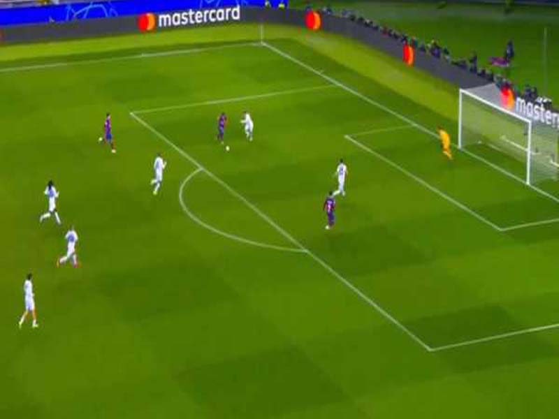 Barca secures a spot in the Champions League quarterfinals with a thrilling triumph.