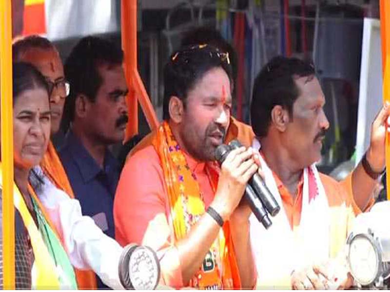 PM Modi leads polls: K Reddy praises accomplishments of the government