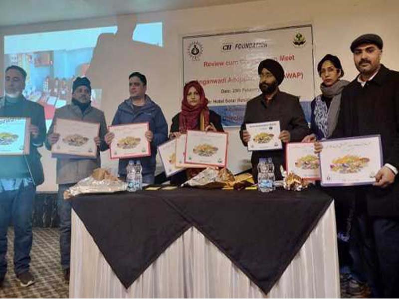 The Nutrition Awareness Package is launched by J&K’s Mission Directorate POSHAN.