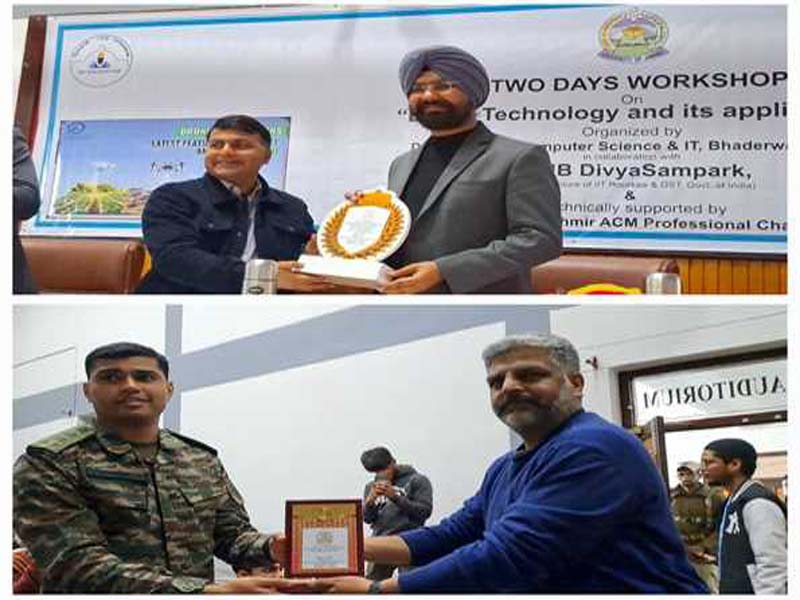 A ‘Drone Technology’ workshop is held at the Bhaderwah Campus of Jammu.