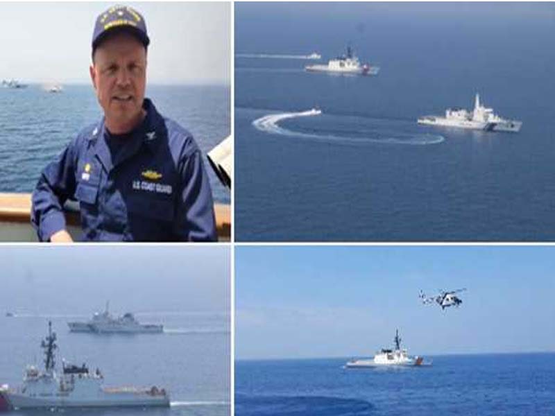 A maritime security drill between the US and India concludes at Port Blair
