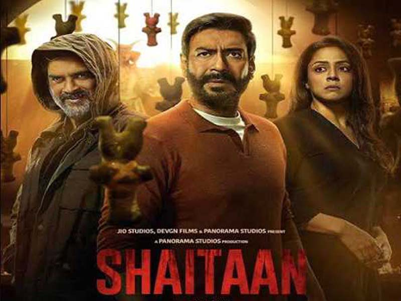 The box office receipts for Ajay Devgn’s Shaitaan surpass Rs 100 crore.