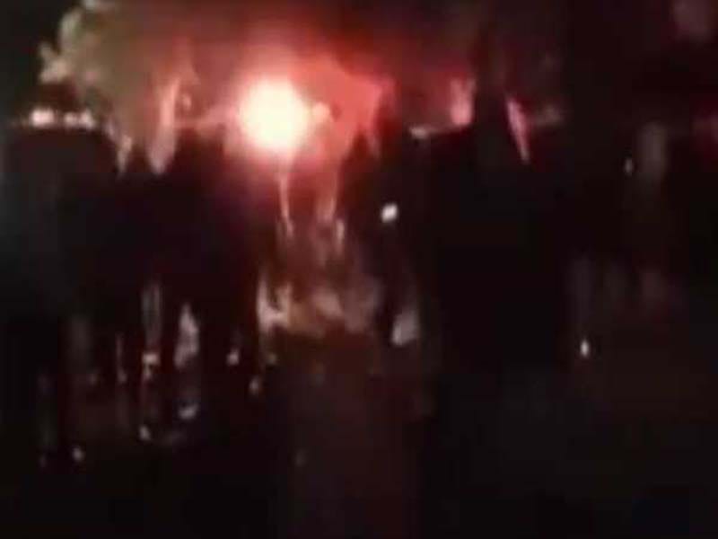 In a suspected drone strike, explosions rock a province in eastern Syria.