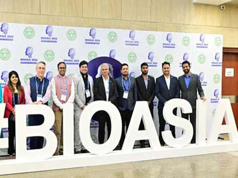 The WEF’s Telangana Center for the Fourth Industrial Revolution opens for business in BioAsia 2024.