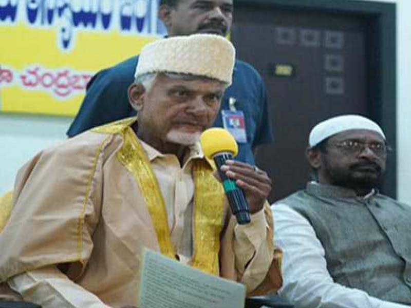 In the event that Naidu is elected, the welfare of minorities will come first.