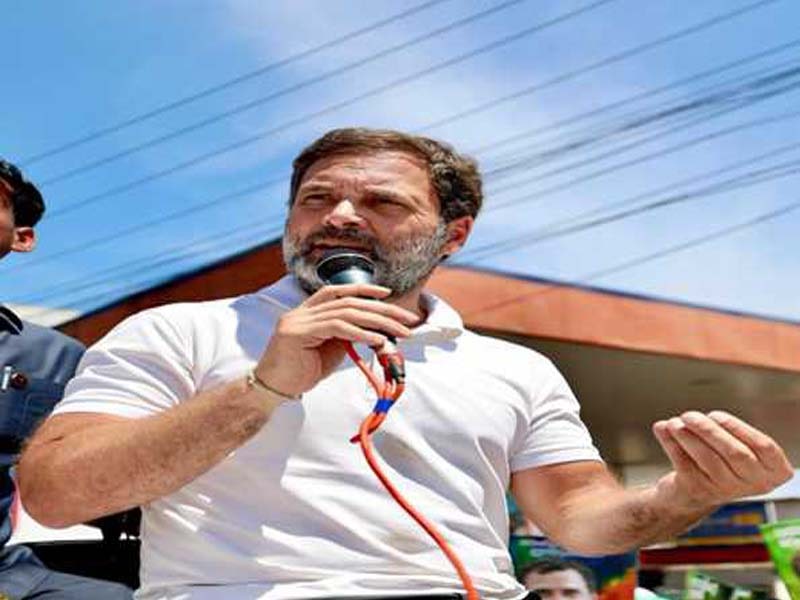 Rahul Gandhi starts his two-day campaign for the Wayanad parliamentary seat.