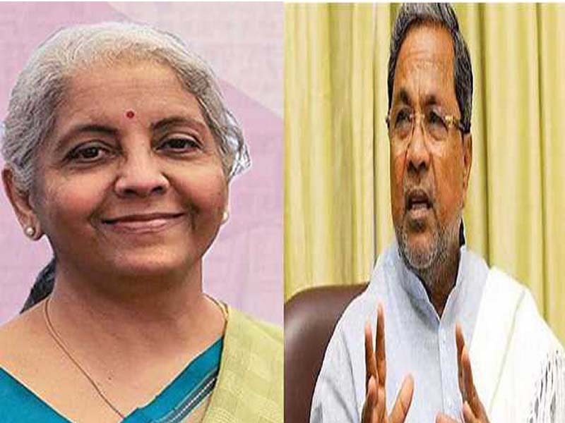 Siddaramaiah claims that Nirmala Sitharaman misled Karnataka residents about drought help.