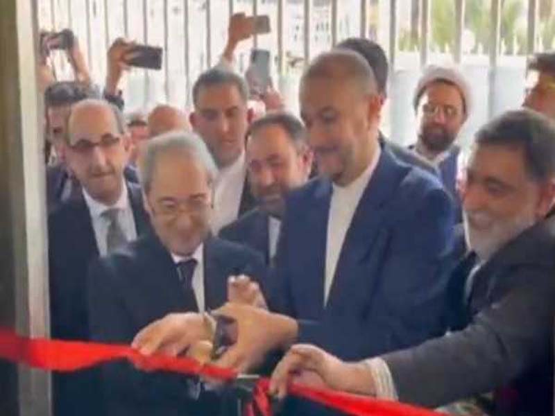 Iranian FM follows Israeli strike by opening new consulate in Damascus