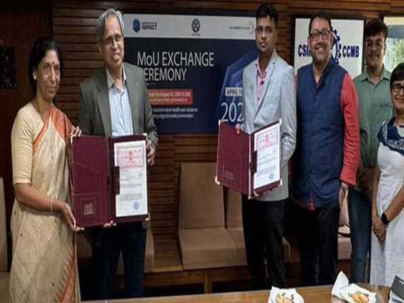 BFI-Biome network and CSIR-CCMB work together to advance biomedical innovation.
