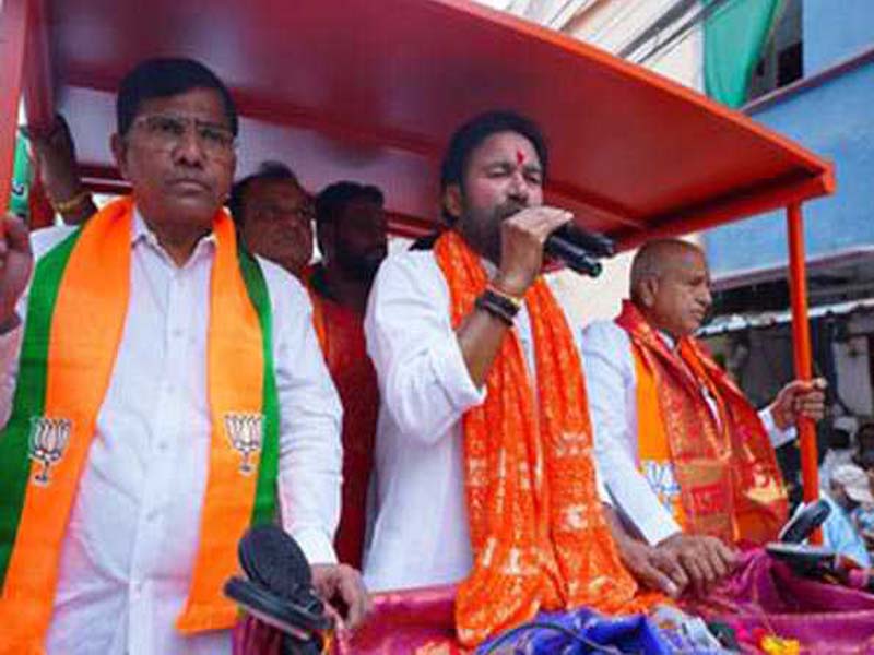 Hyd: Kishan Reddy calls on people to cast ballots in the Lok Sabha elections