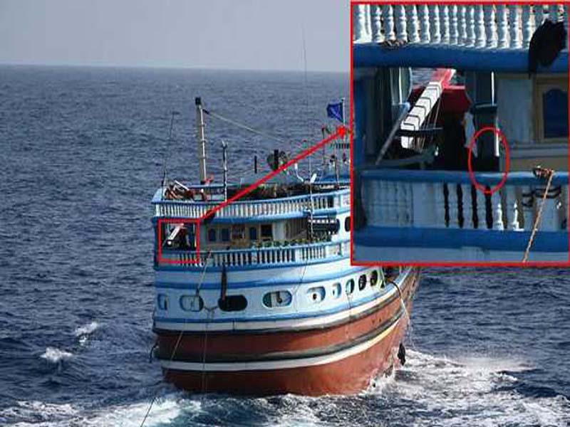 Indian Navy intercepts an Iranian vessel that has been taken over by armed pirates.