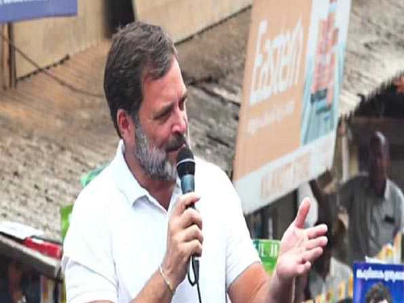 Rahul Gandhi criticizes Prime Minister Narendra Modi in Kerala