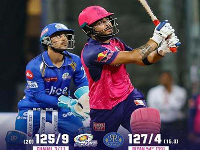 MI lose for the third time in a row while Pandya is captain.