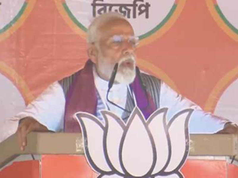 PM Modi criticizes TMC and Congress for rejecting CAA in order to uphold their vote-bank appeasement strategy.