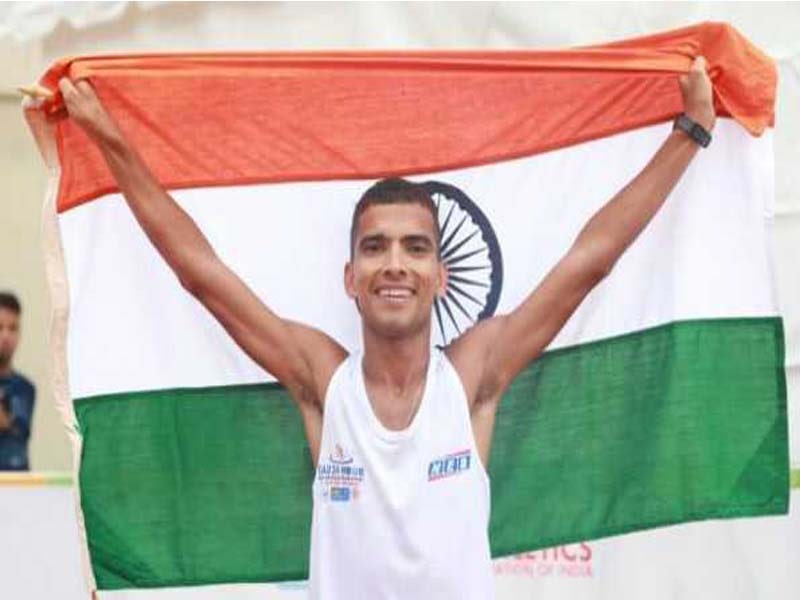 Gold is won by Corporal Amar Singh in the 24-hour marathon in Canberra.