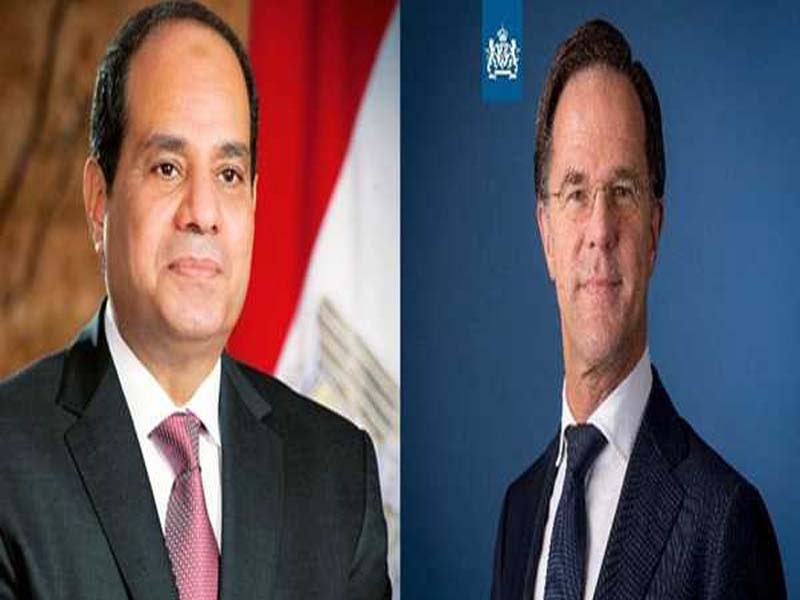 Egypt and the Netherlands demand a two-state solution and the end of the Gaza conflict.