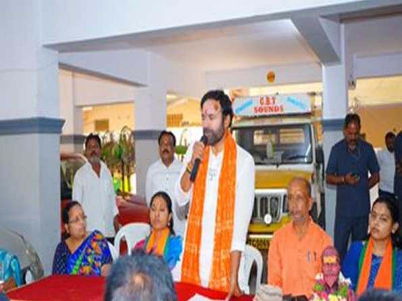 Kishan Reddy supports a third term as prime minister for Narendra Modi