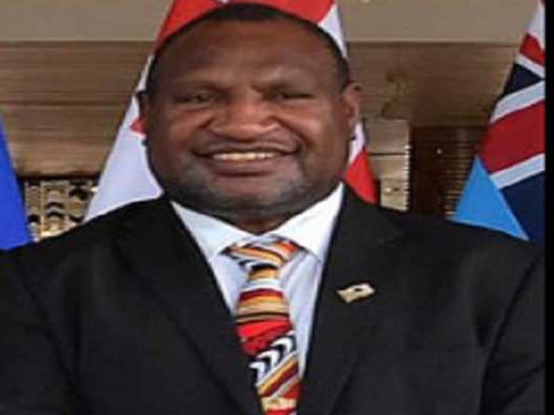 The PM of Papua New Guinea visits areas affected by disasters