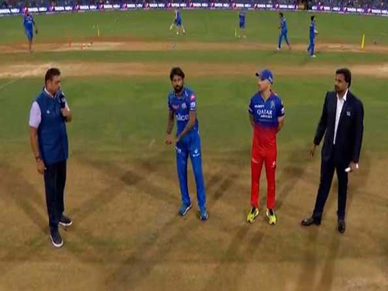 Mumbai Indians are the first to field, and Suryakumar might be an impact player.