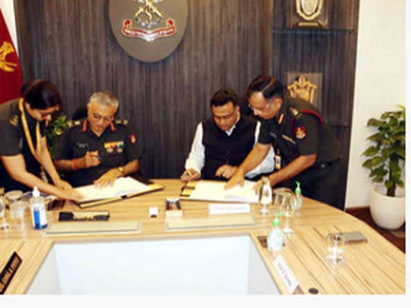 In order to provide soldiers with modern technology in challenging terrain, AFMS and IIT Kanpur collaborate.
