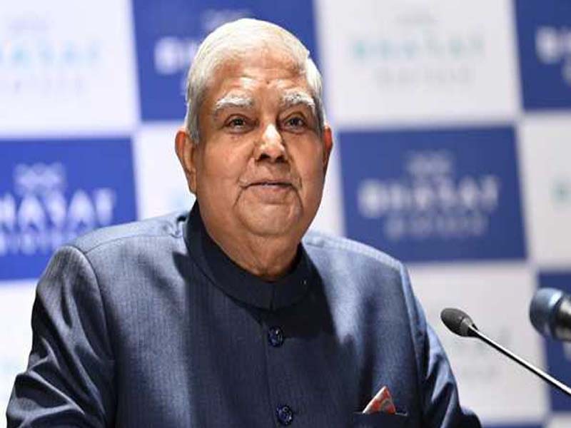 vice president Dhankhar emphasizes the value of research and development at the Bharat Biotech plant