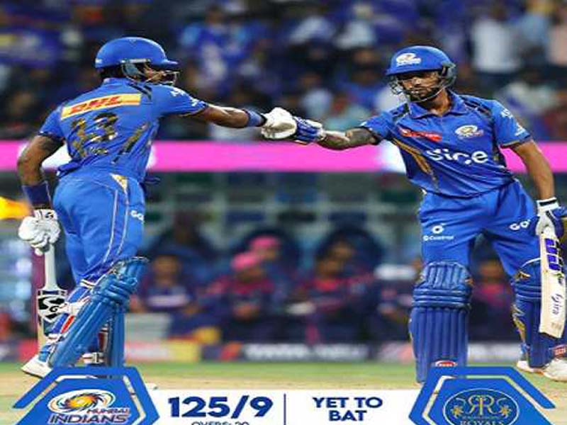 With Boult and Chahal’s accurate bowling, MI is reduced to 125/9.