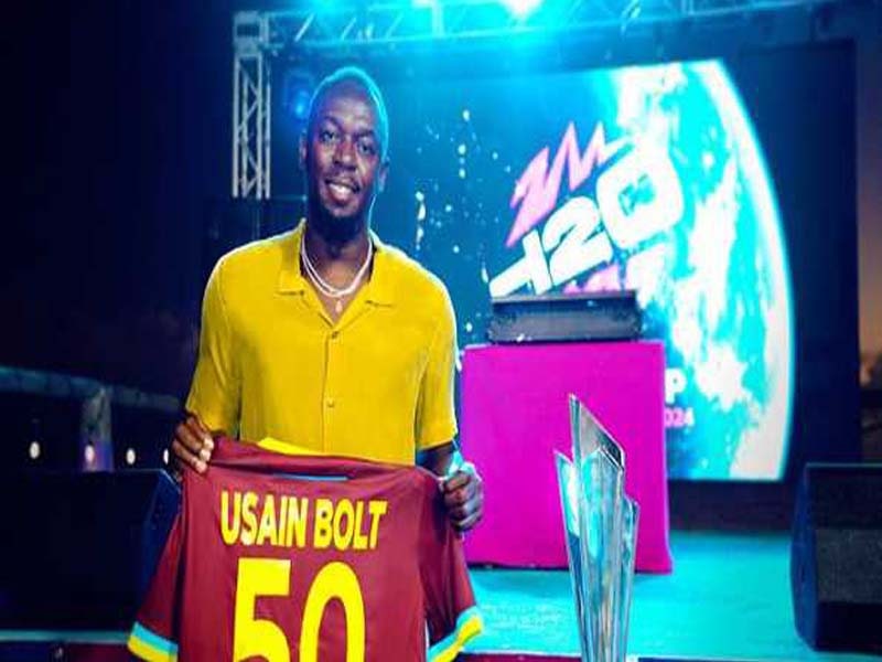 The ICC Men’s T20 World Cup 2024 Ambassador is Usain Bolt.